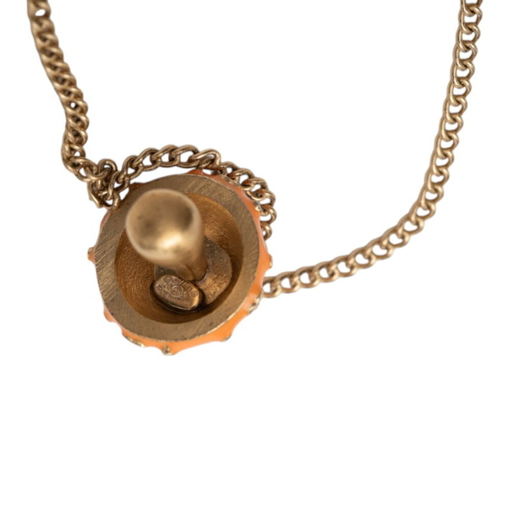 CHANEL Orange Logo Charm Bracelet - Picture 5 of 6